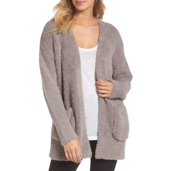 Barefoot‎ Dreams CozyChic(TM)  Super Soft Cardigan Sweater Size L XL - Picture 1 of 7